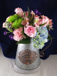 The Flowers and Garden Bouquet from Designs by Dennis, florist in Kingfisher, OK