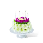 The FTD Wonderful Wishes Floral Cake