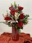 The "I Love You" Bouquet from Designs by Dennis, florist in Kingfisher, OK