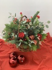 The Country Christmas Bouquet from Designs by Dennis, florist in Kingfisher, OK