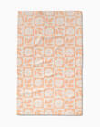 Floral Checkerboard Tea Towel from Designs by Dennis, florist in Kingfisher, OK