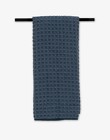 Geometry Waffle Hand Towel (Blue) from Designs by Dennis, florist in Kingfisher, OK