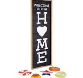 Home Sign from Designs by Dennis, florist in Kingfisher, OK