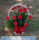 A Dozen Carnation Tribute  from Designs by Dennis, florist in Kingfisher, OK
