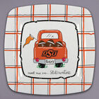 OSU Truck Square Dish from Designs by Dennis, florist in Kingfisher, OK