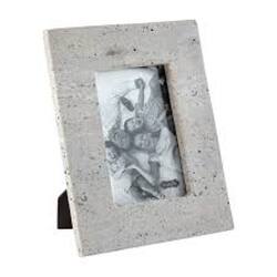 Gray Travertine Frame 5x7 from Designs by Dennis, florist in Kingfisher, OK