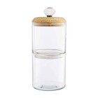 Mud Pie Glass Knob Storage Jars from Designs by Dennis, florist in Kingfisher, OK