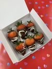 6 Fudge Dipped Strawberries from Designs by Dennis, florist in Kingfisher, OK