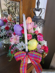 Happy Easter Bouquet from Designs by Dennis, florist in Kingfisher, OK