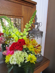 The Bright and Cheerful Bouquet from Designs by Dennis, florist in Kingfisher, OK
