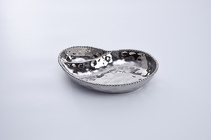 2 Section Silver Serving Dish                  from Designs by Dennis, florist in Kingfisher, OK